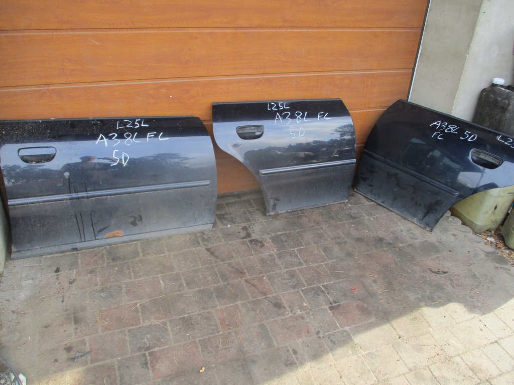 фото №1, Дверь левая правое перед задняя audi a3 8l lift fl 5d lz5l