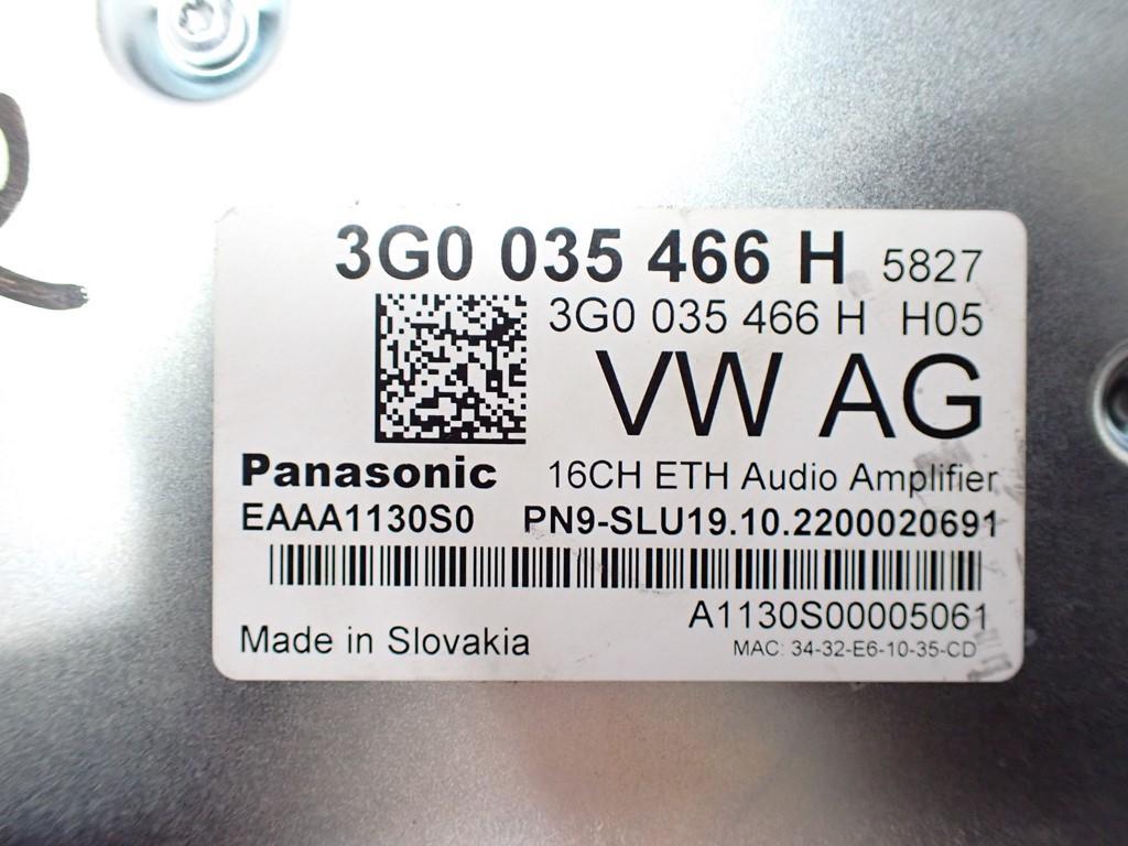 фото №15, Динамик усилитель 3g0035466h 5e3035411 skoda enyaq iv 23r
