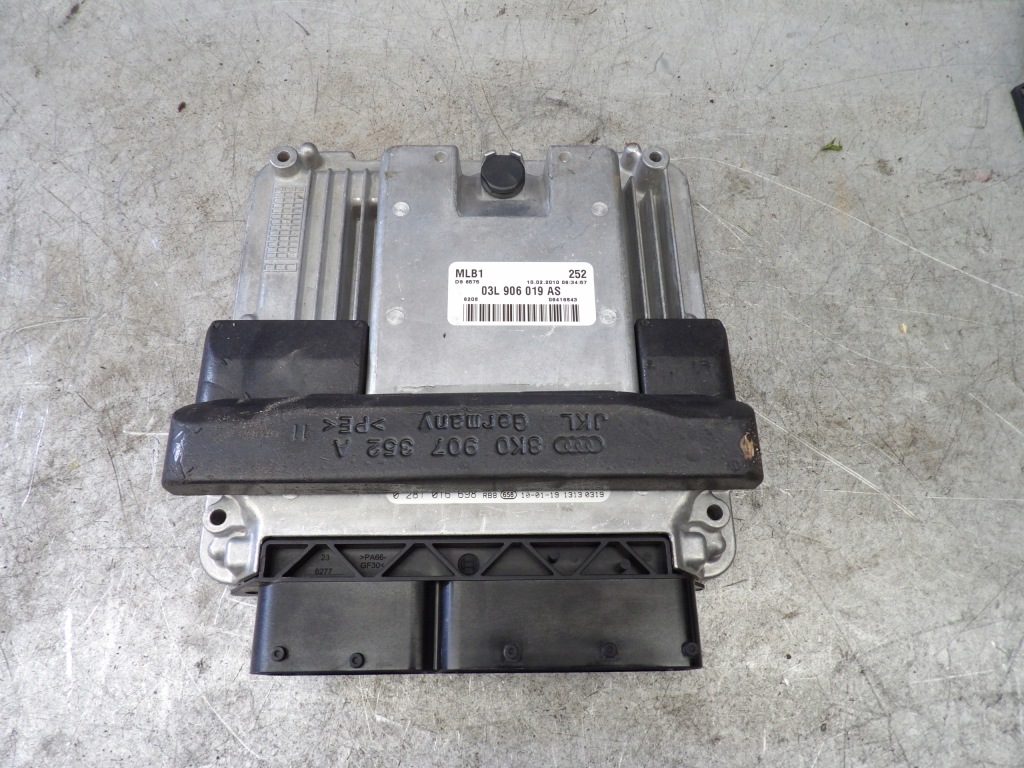 фото №1, Audi q5 8r бортовой компьютер двигателя 03l906019as 8k0907352a