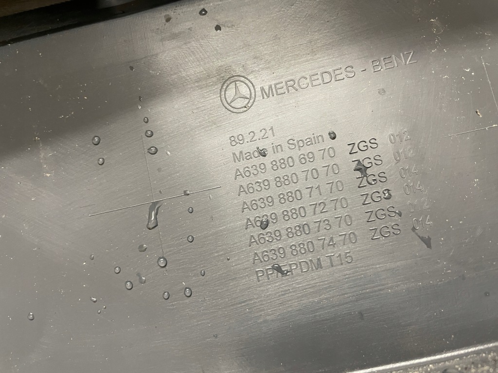 фото №6, Mercedes vito w639 lift бампер перед передний a6398806970 новый оригинал oem