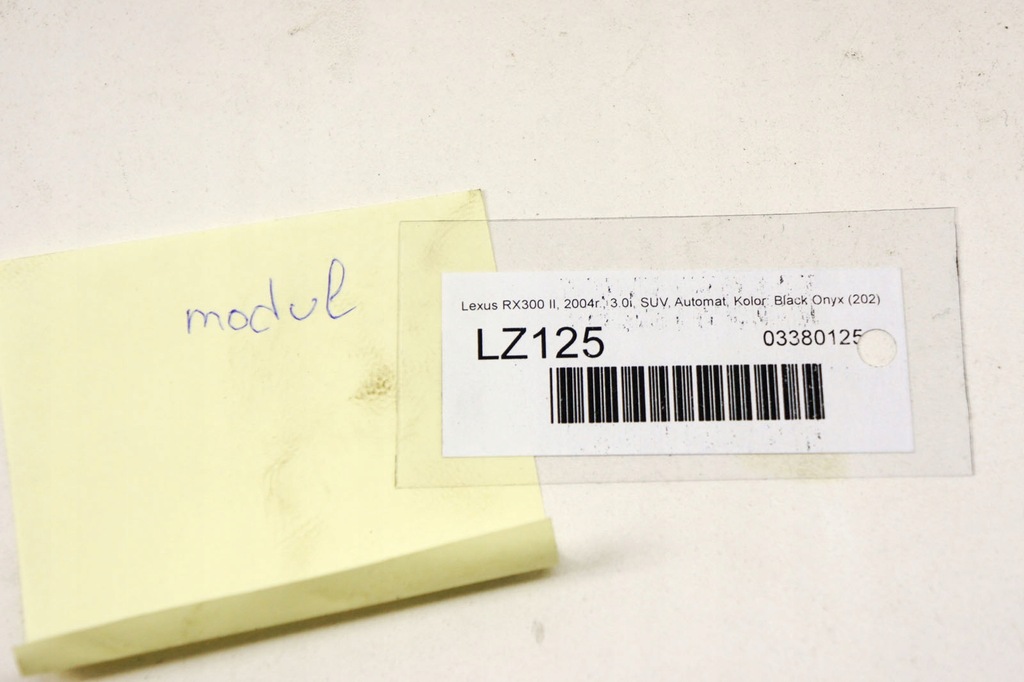 фото №6, Lz125 lexus rx ii модуль імобілайзер 89780-48010