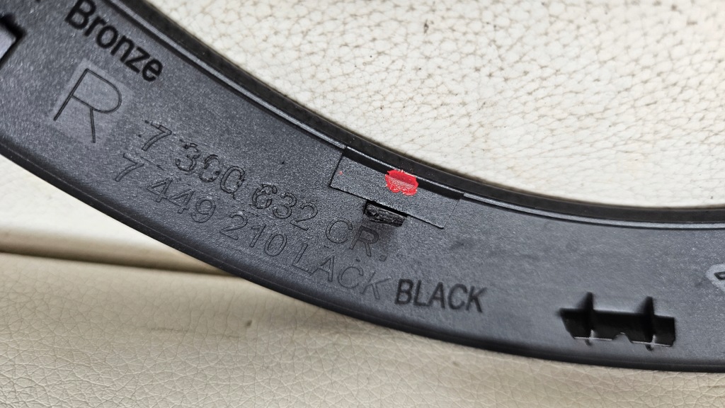 Хром капот лівий правий емблема mini f55 f56 f57 7300632cr в Україні