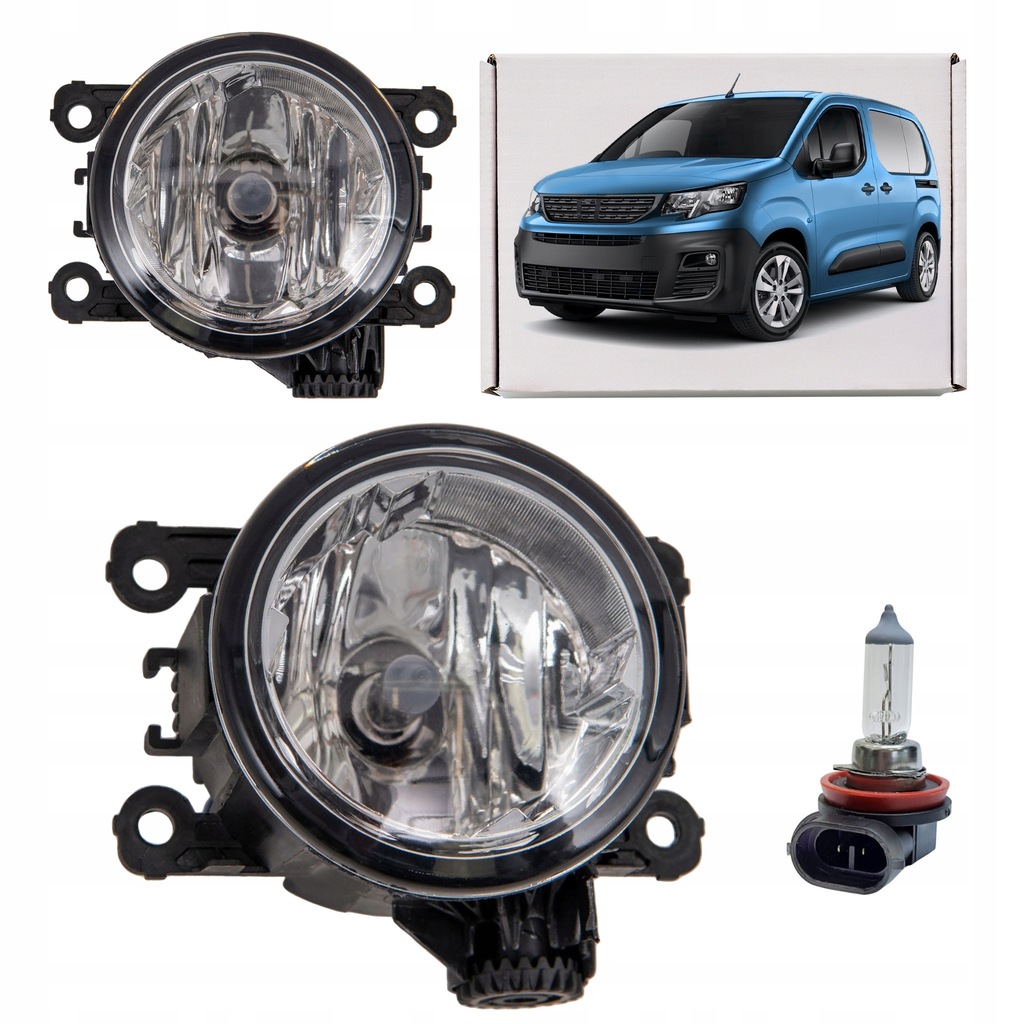 фото №1, Peugeot partner iii / peugeot rifter 18-23 противотуманная фара передний l=p 5182426aa