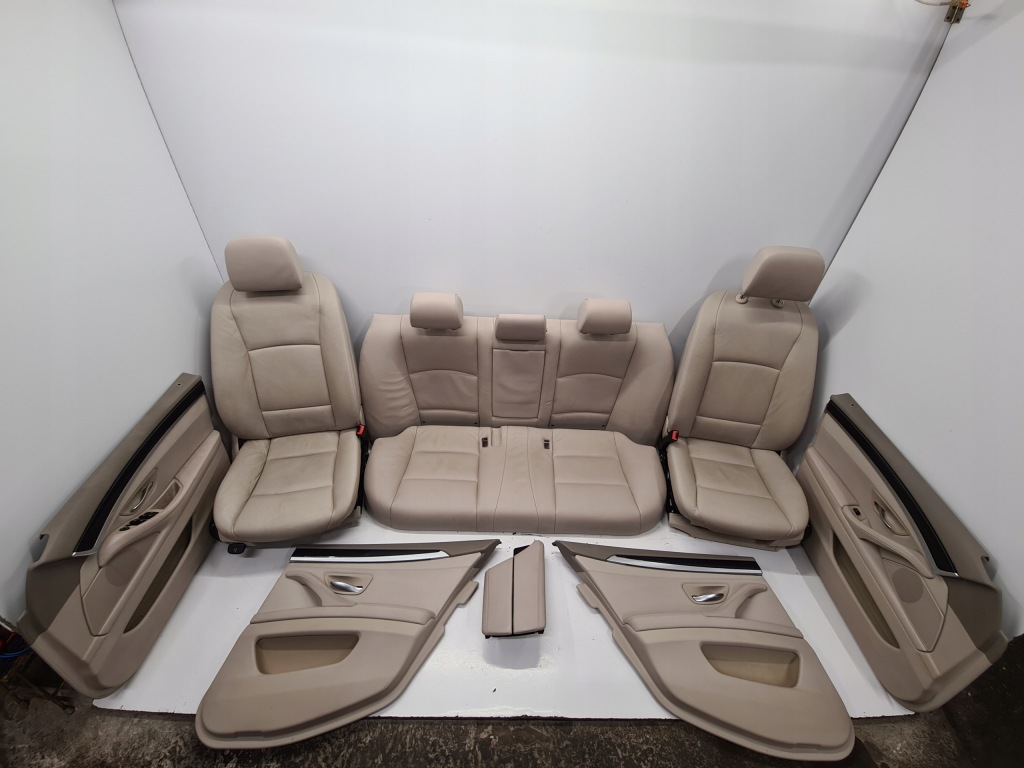 фото №1, Bmw 5 f10 сидіння заднє сидіння обшивки шкіра підігрів