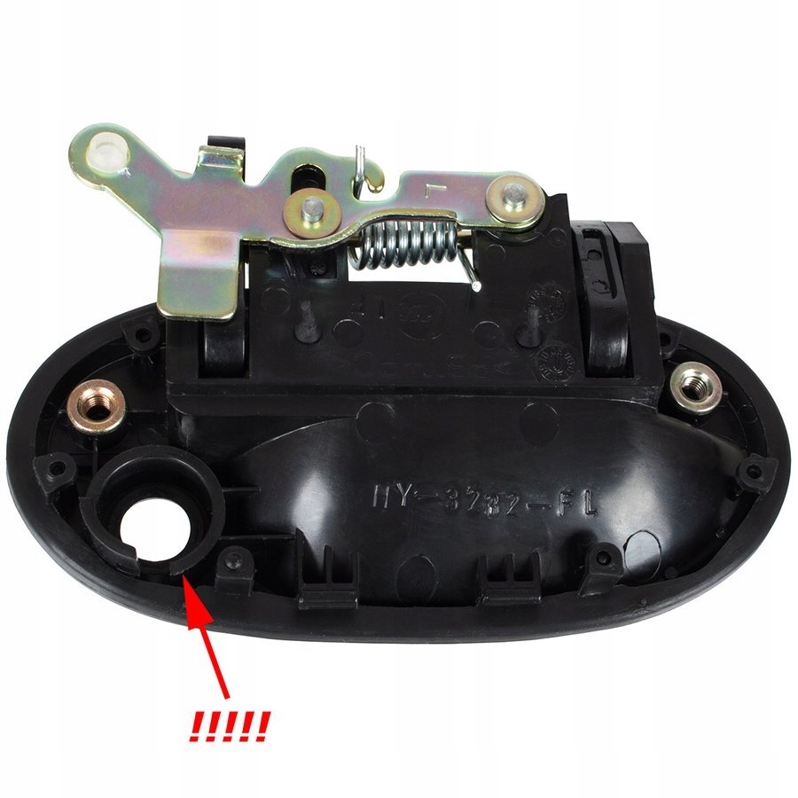 фото №3, Ручка наружная дверь перед l hyundai accent 94-