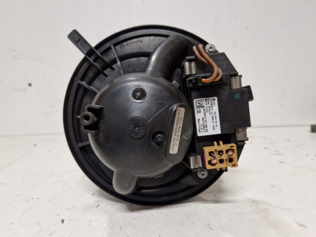 фото №1, Повітродувка вентилятор обдув vw passat b6 2005-2010 2.0 tdi