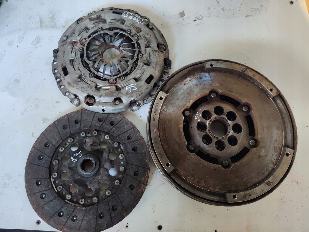 фото №1, Mazda 6 gh 2.2 mzr-cd r2aa колесо двомасовий зчеплення диск притиск 55 623 926