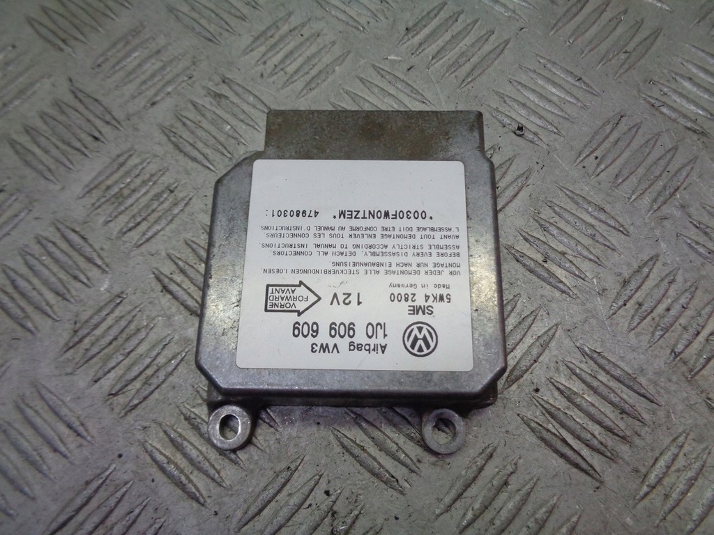 фото №1, Модуль подушки безпеки повітряної volkswagen оригінальний номер 1j0909609