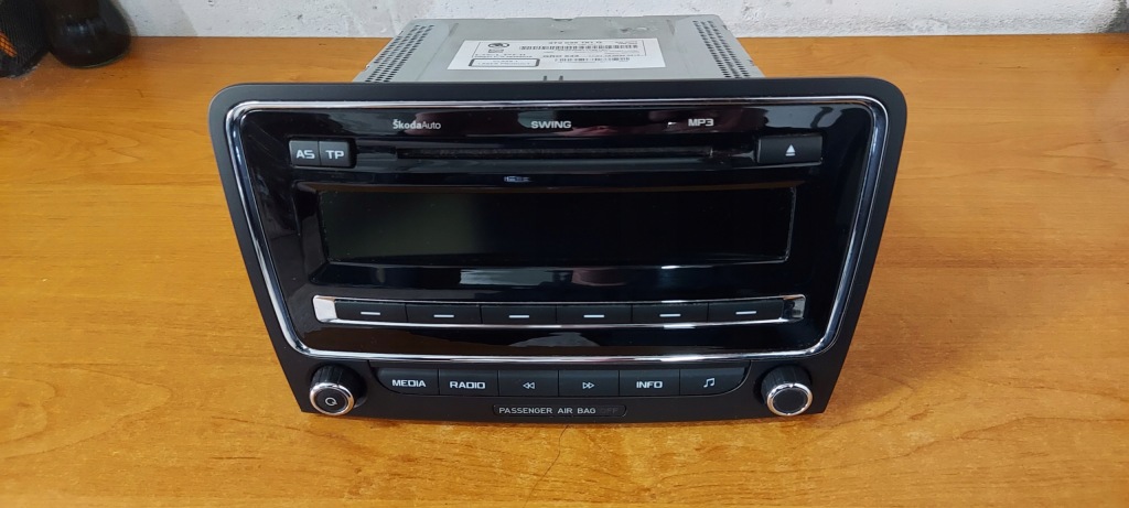 фото №1, Радіо mp3 swing skoda superb ii 3t0035161g