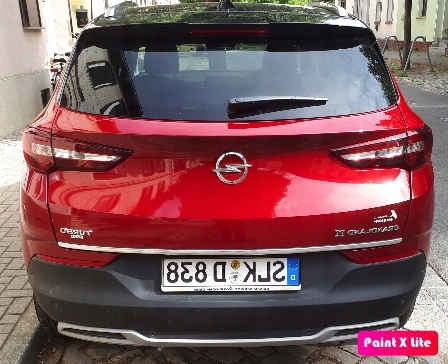 фото №10, Opel grandland 2017- молдинг хром хромированная крышка багажника