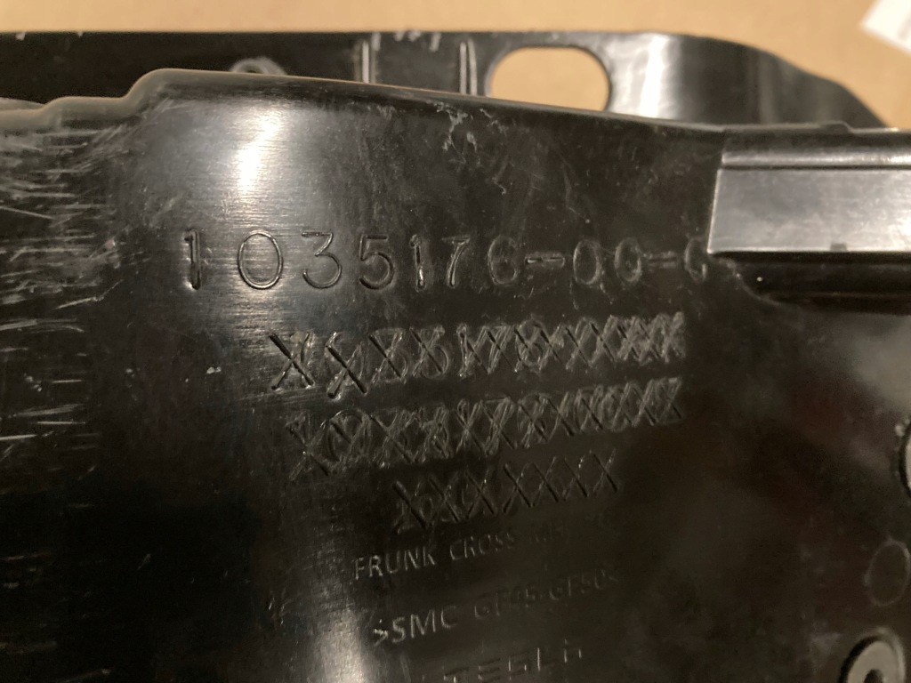 Ремінь передній підсилювач передній tesla x 1035176-00 Доставка