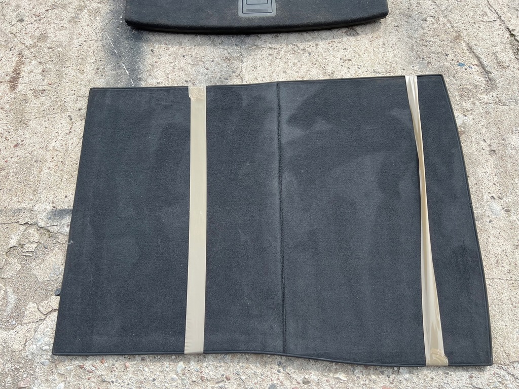 фото №1, Bmw 7 g12 пол обшивка багажника czarna