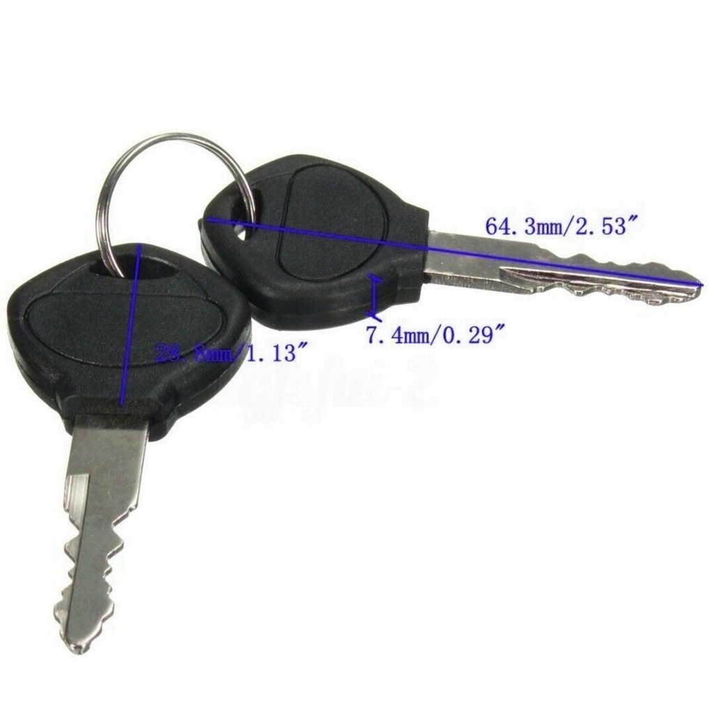 фото №8, Вимикач запалювання замок запалювання універсальна + 2 ключ