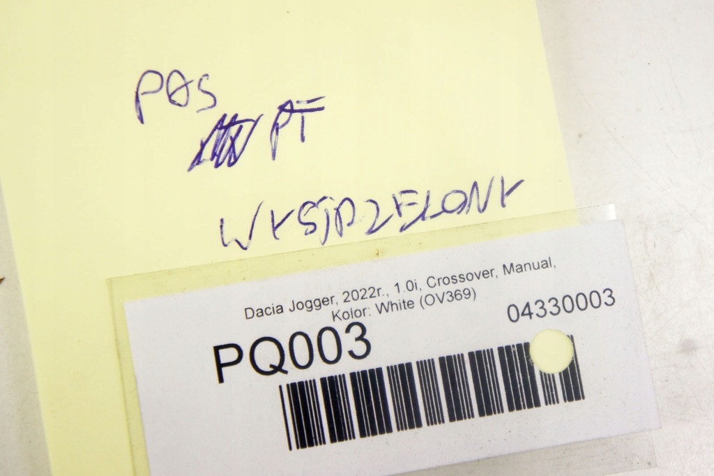 фото №6, Pq003 dacia jogger ^ pas правый задняя