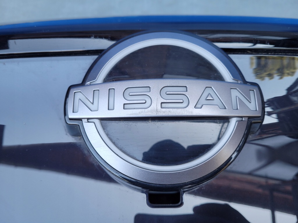 фото №9, Nissan ariya 2022- 22- решітка радіатора решітка радіатора значок верхній молдинг захист