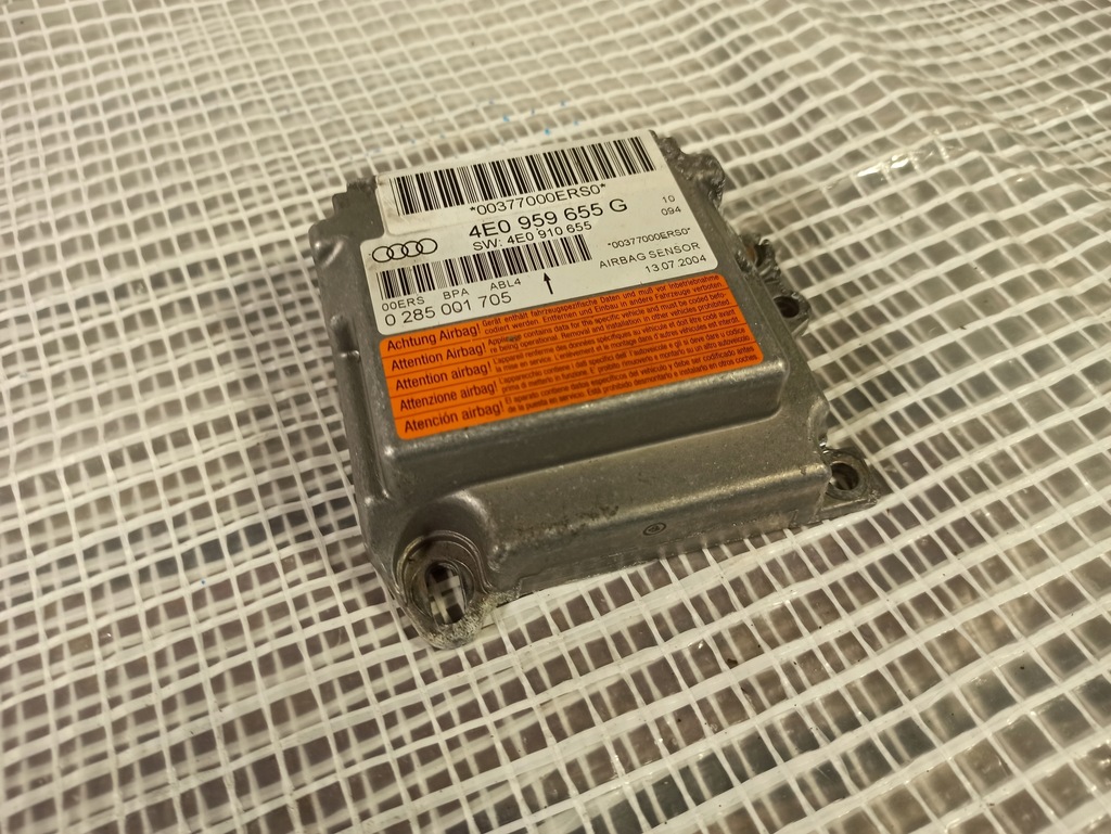 фото №1, Audi a8 d3 модуль датчик подушка безопасности 4e0959655g