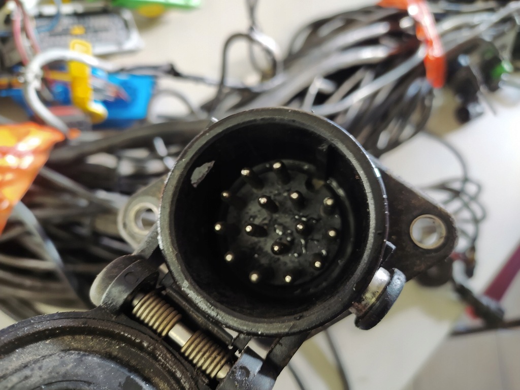 фото №7, Scania r 420 комплектная электропроводка рамы жгут проводка провода разъём