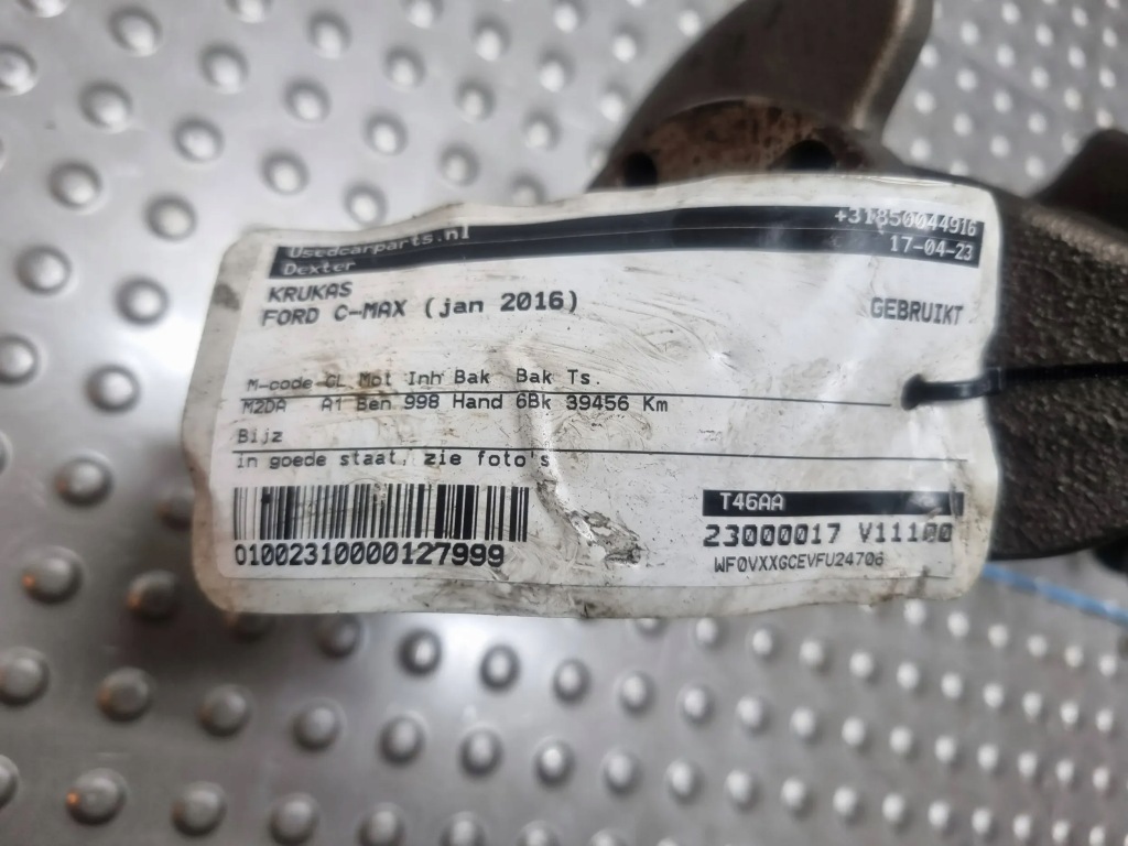 Wał колінчастий cm5gfb cm5g-6303-eb ford fiesta c-max focus 1.0 ecoboost m2da Київ