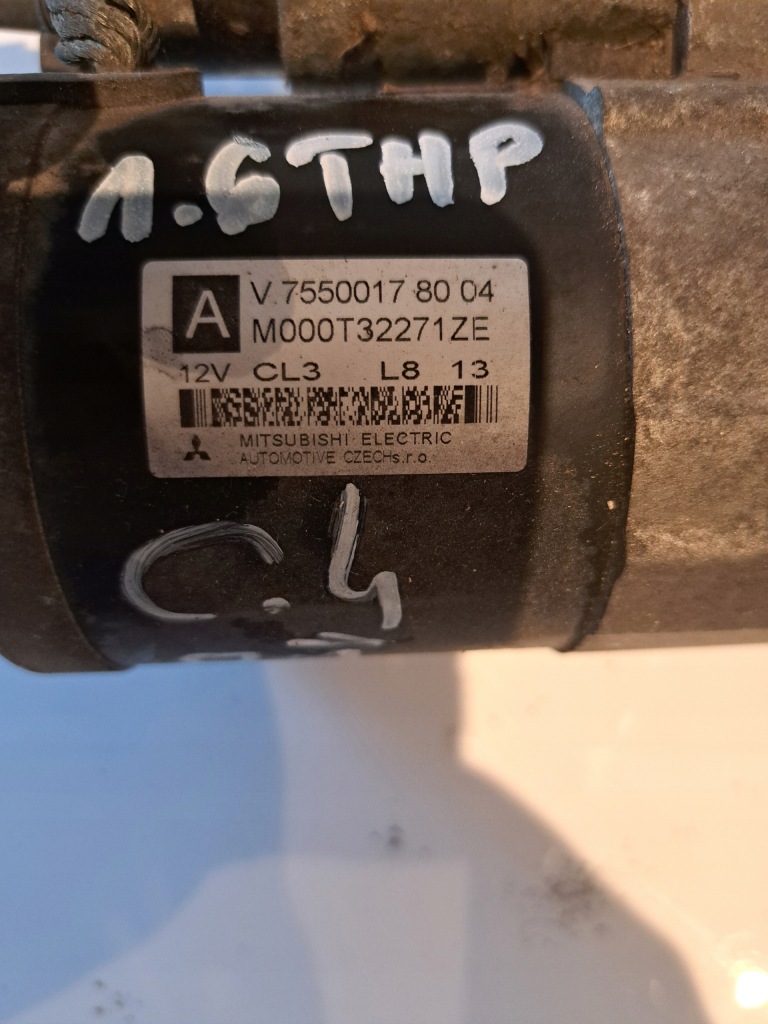 Peugeot 508 207 308 i t7 стартер cl3 1.6 thp 16v 755001780 Оригинал