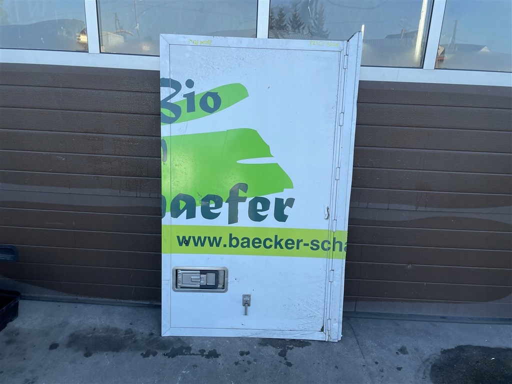 фото №1, Двері праве бічний + петлі рама рамка контейнер ізотермічний кузов коробка передач bus