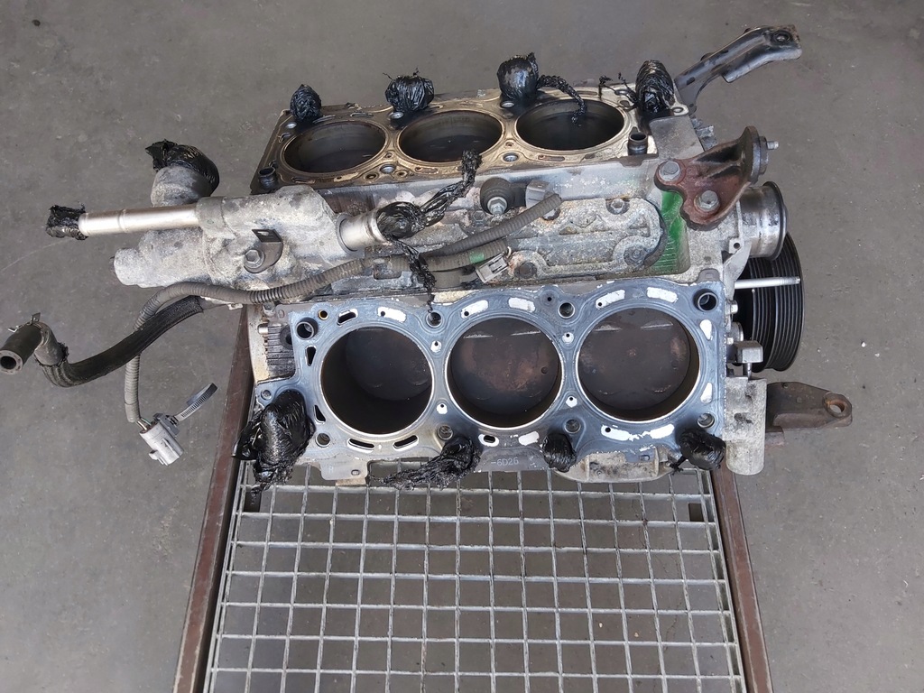 фото №6, Двигун dol блок wal колінчастий поршні піддон 3.3 3mz-fe lexus rx ii rx400h rx400