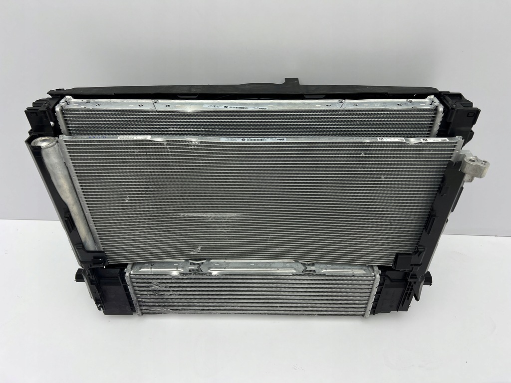 фото №9, Bmw 3 4 g20 g21 g22 g23 радиатор woda кондиционер вентилятор комплект n