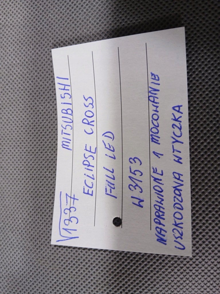 Mitsubishi eclipse cross 17- full led фара ліва перед передня оригінал Оригінал