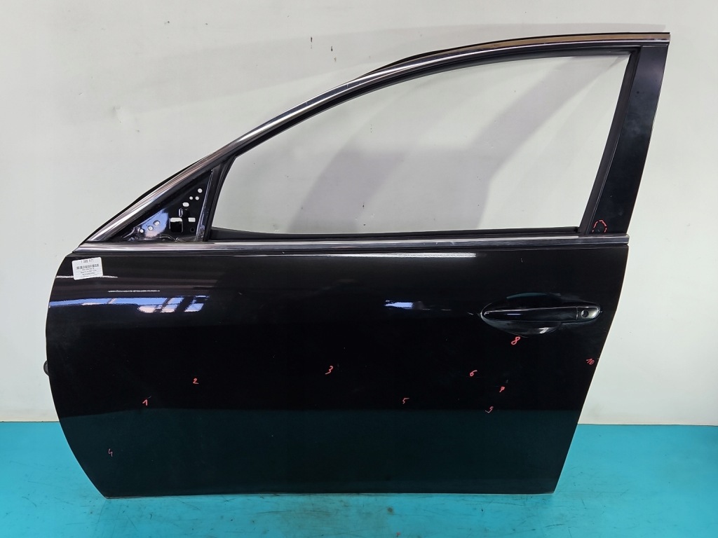 фото №2, Двері перед ліва mazda 6 ii gh чорний 35n