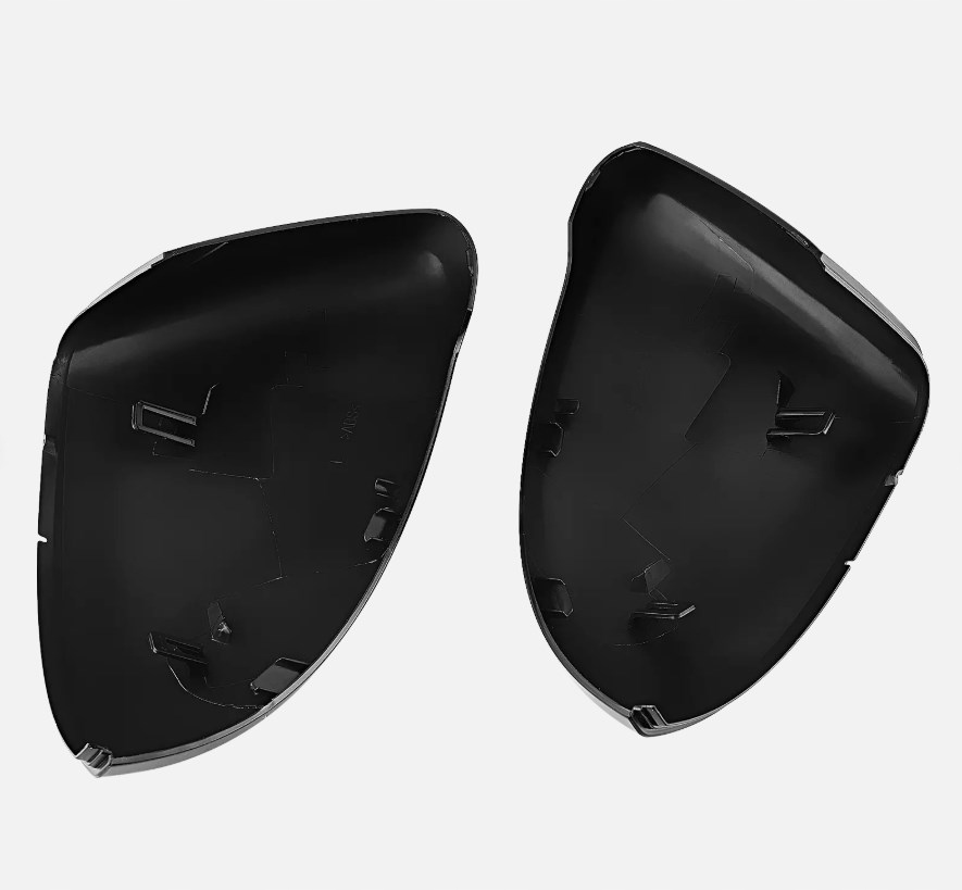 фото №12, Пара чорних корпус дзеркал зовнішніх, накладки дзеркал do vw golf