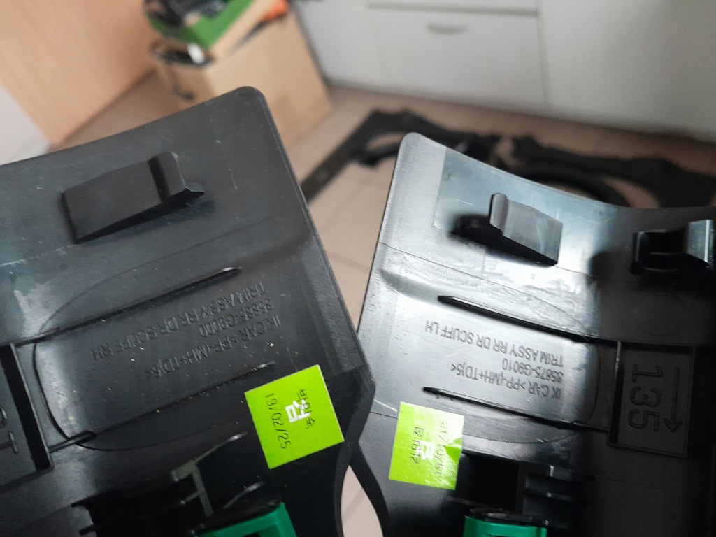 фото №8, Hyundai genesis g70 2019r защита заглушка молдинг накладка порог порог