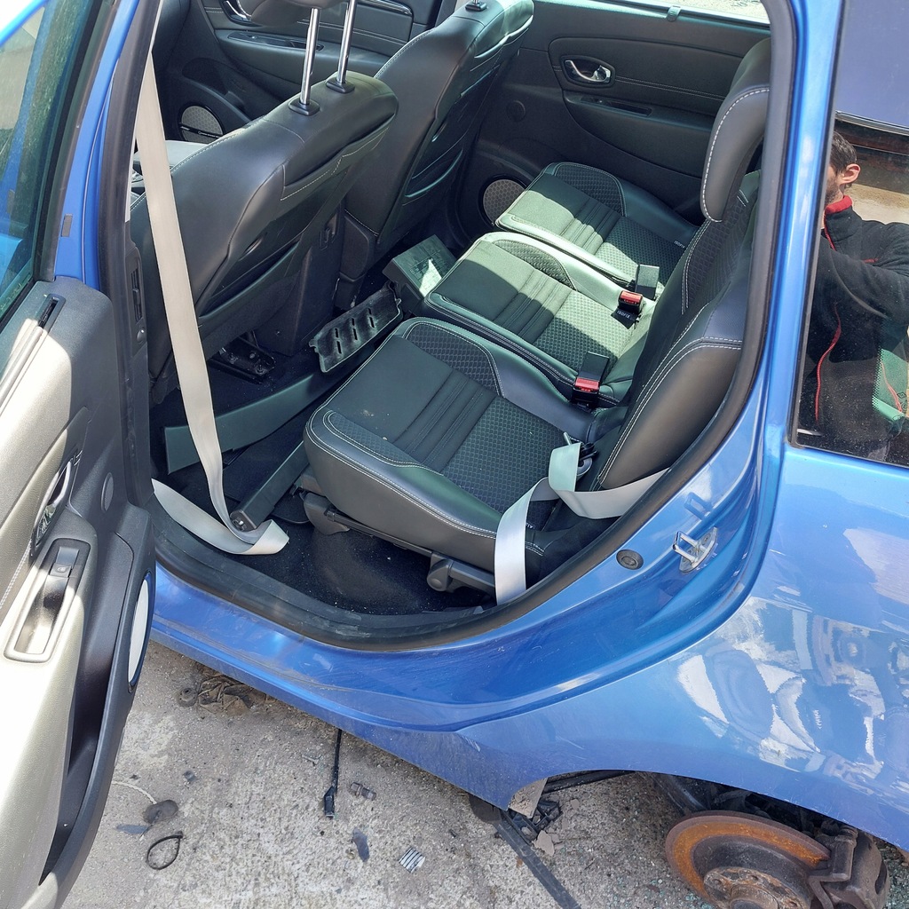 фото №6, Renault grand scenic 3 iii крила чверть блок двигуна дах поріг кузов