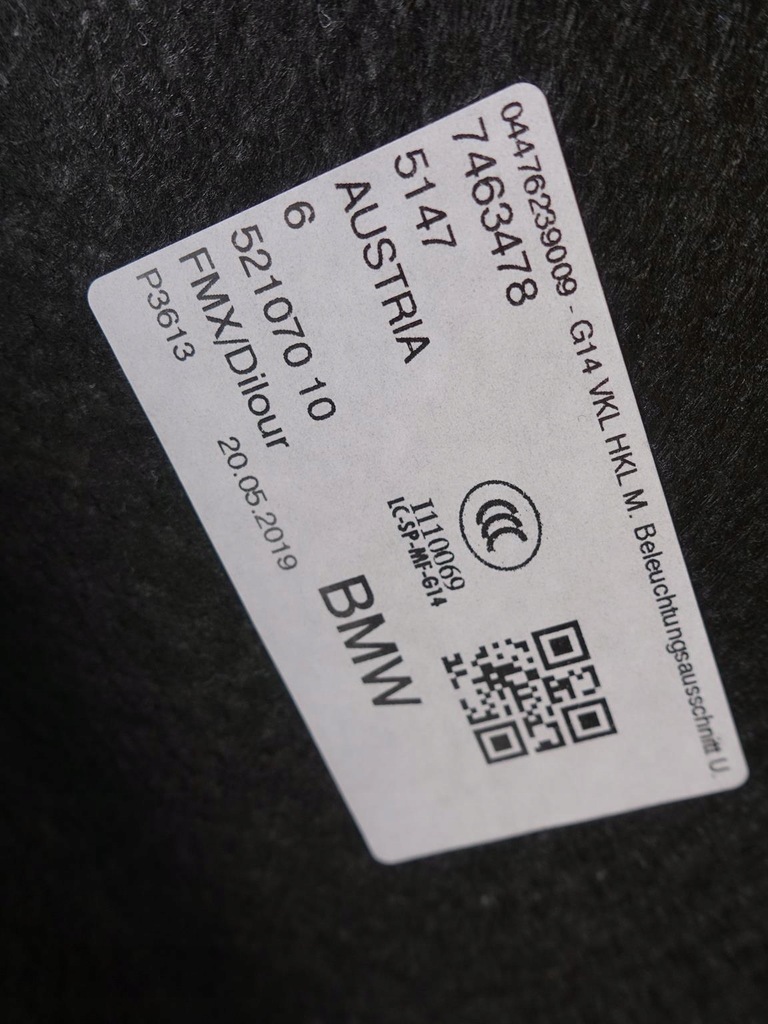 фото №14, Bmw 8 g14 m8 f91 цвет 475 крышка багажника крышка камера