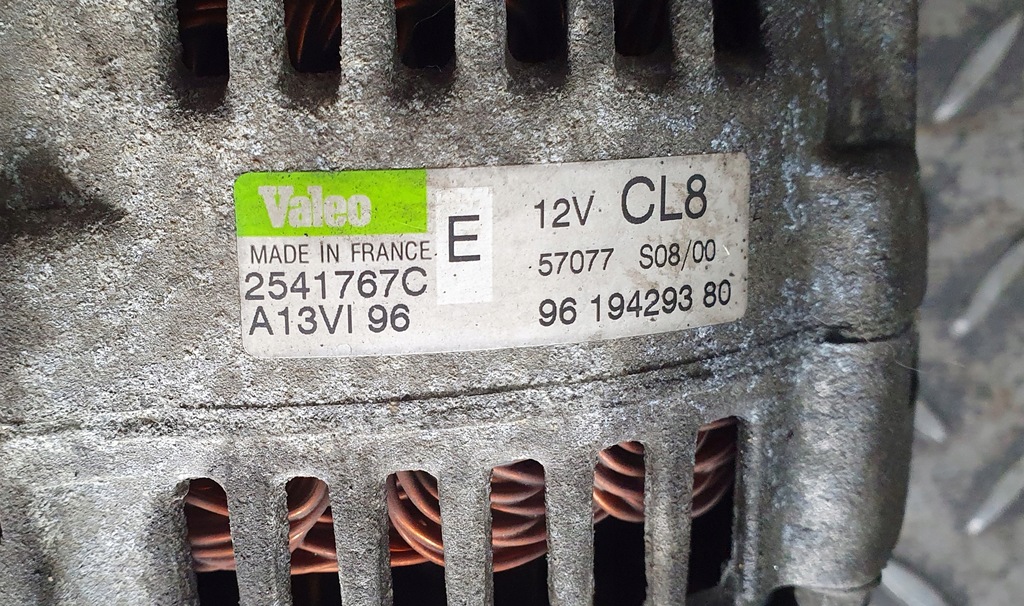 фото №10, Генератор peugeot 306 1.4 бензин