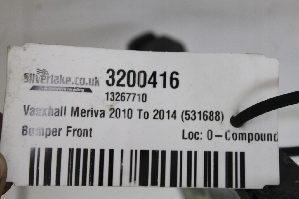 фото №15, Opel meriva b 2010r- бампер передний перед противотуманная фара