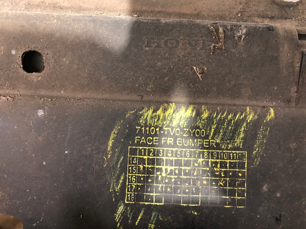 фото №15, Honda civic ix lift 13-16 бампер передний оригинал 71101-tv0-zy00