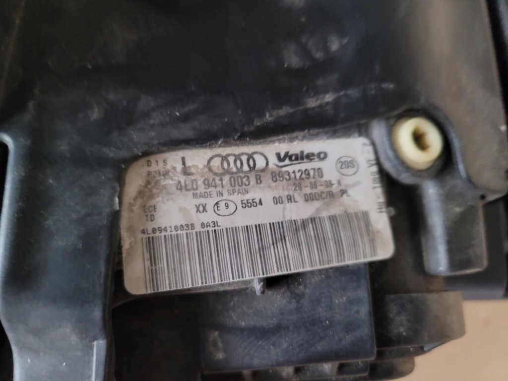 фото №6, Лампа лівий перед передня audi q7 4l0941003b