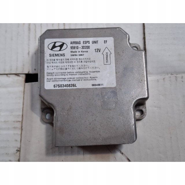 фото №1, Hyundai sonata 02-05 модуль датчик подушка безопасности 95910-3d200