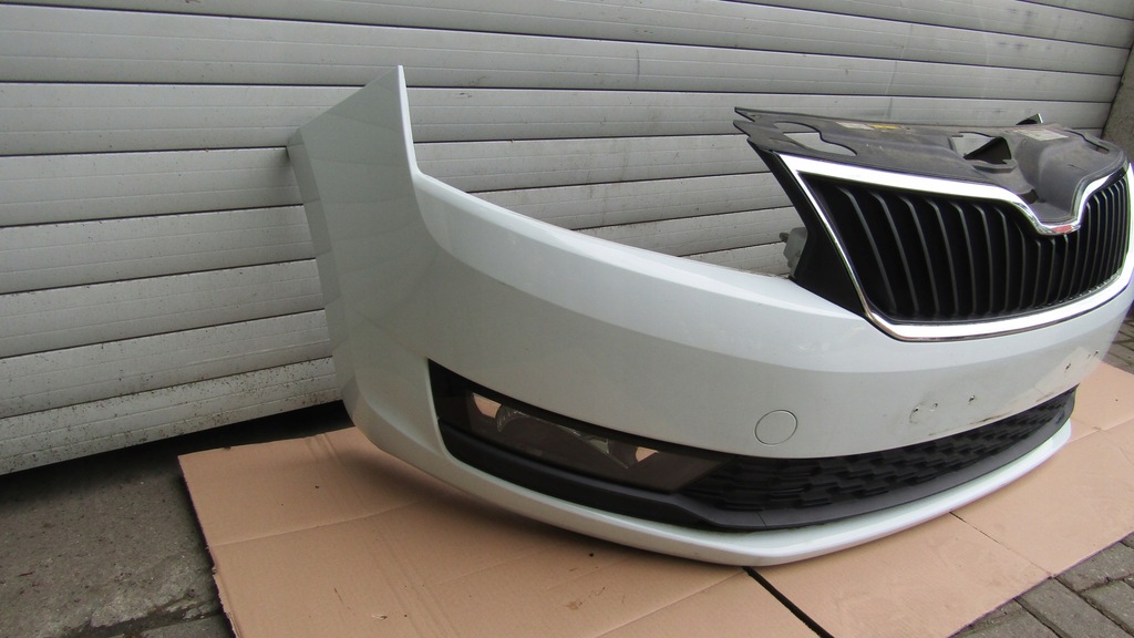 фото №3, Skoda rapid lift бампер перед lf9f kompletny