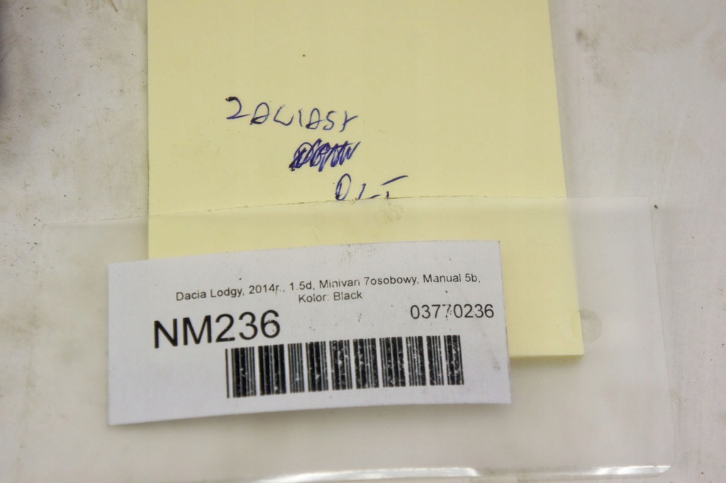 фото №5, Nm236 dacia lodgy петлі двері лівий задня комплект