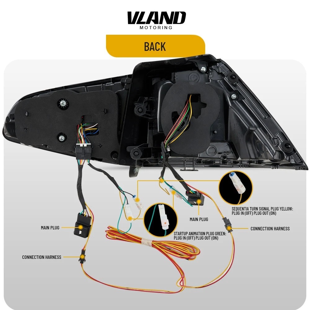 фото №16, Лампи задні kpl vland led діоди laser lift 7.5 look тюнінг vw golf vii 7 5g