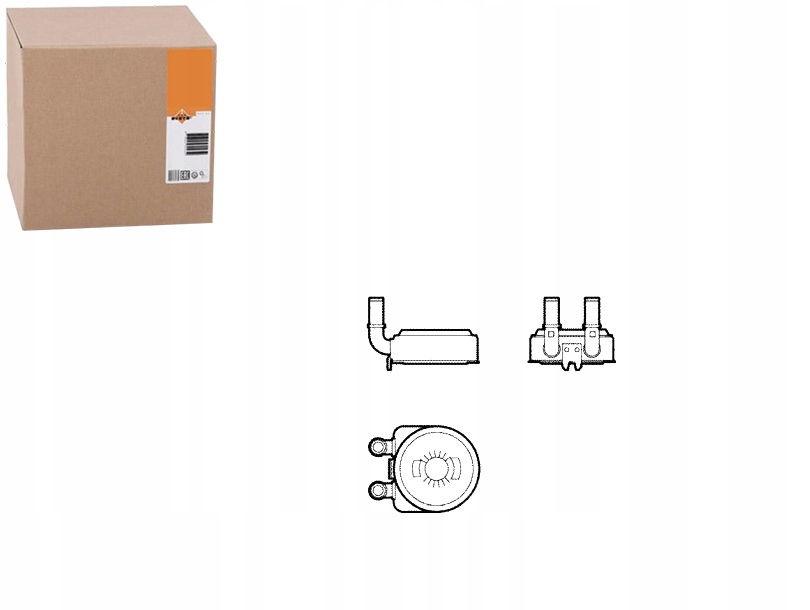 фото №1, Nrf 31739 радиатор масла, масло двигательный