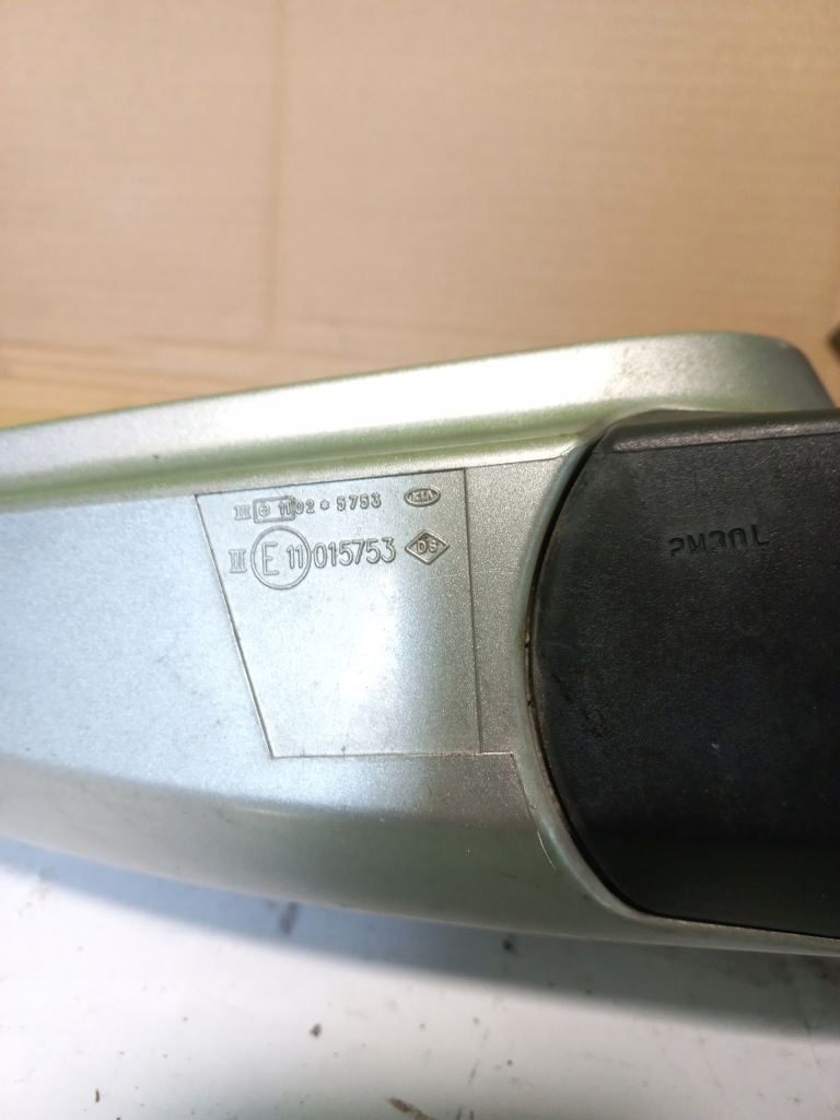 Kia sorento 1 jc 2007 левое электрическое  зеркало боковой дверь передних с Разборки