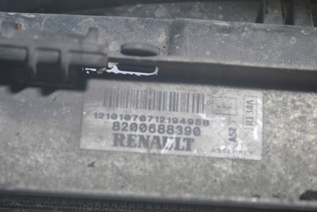 фото №3, Вентилятор радіатор wody renault clio iii modus 1.5 8200688390