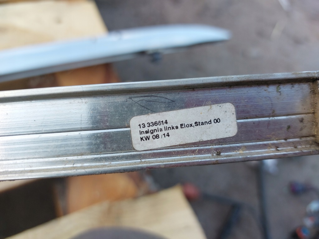 Рейлинги кровельные хром opel insignia a рестайлинг  универсал в Украине