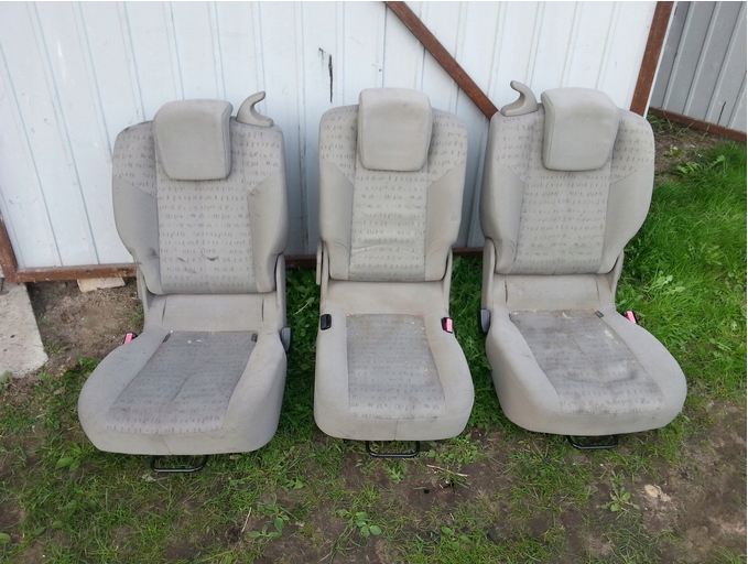 фото №2, Scenic ii - сиденья комплект перед задняя