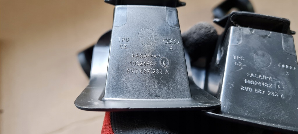 фото №8, S3 8v sedan a3 кронштейн кронштейн isofix сидіння задня дитяче крісло 4x 8v0887233a