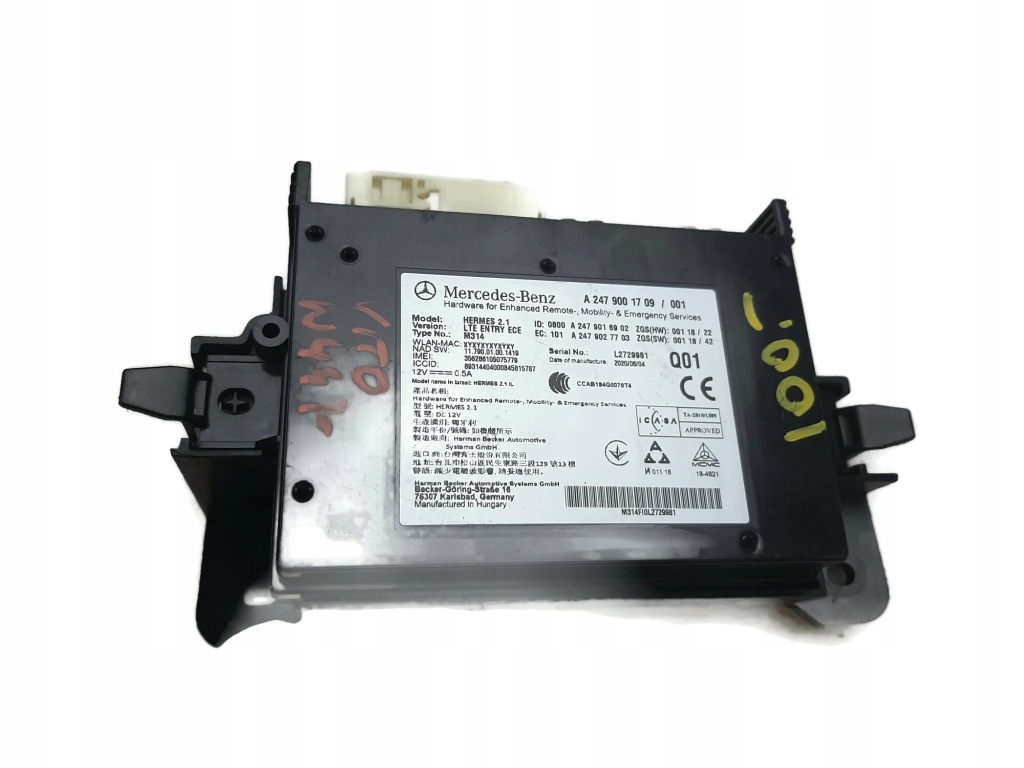 фото №1, Mercedes vito w447 модуль блок управления a2479001709