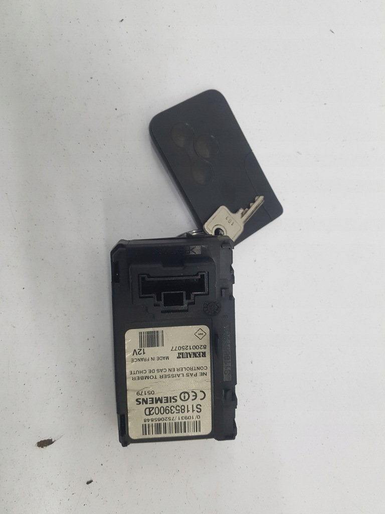 фото №1, Ключ карта pilot renault scenic 2 8200125077