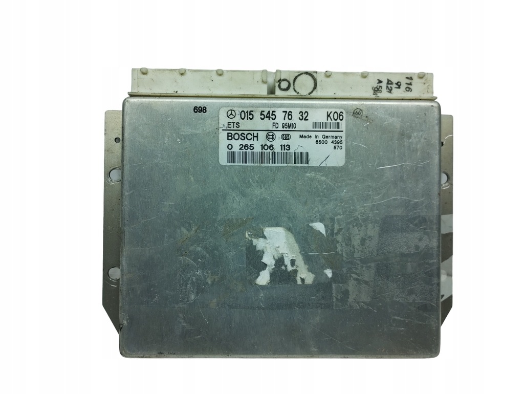 фото №1, Mercedes w210 бортовий комп'ютер 0155457632