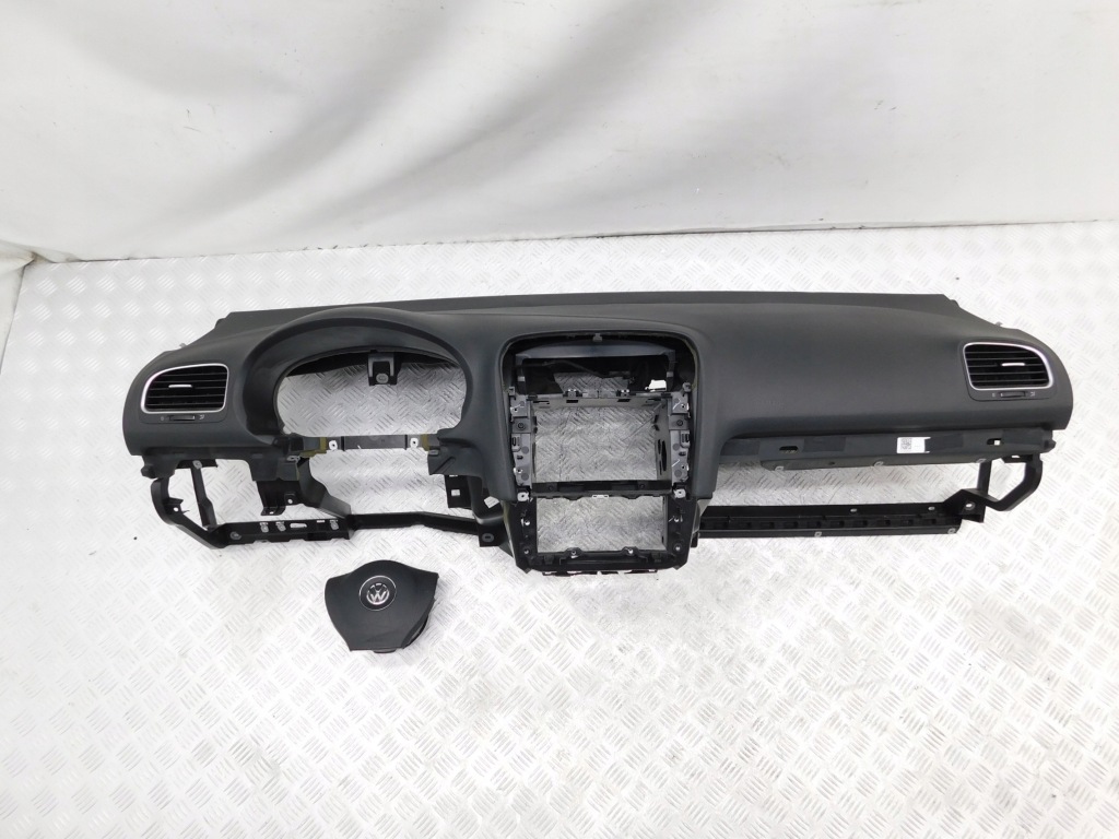 фото №1, Панель приладів + 2x подушка - vw golf vi 08-13